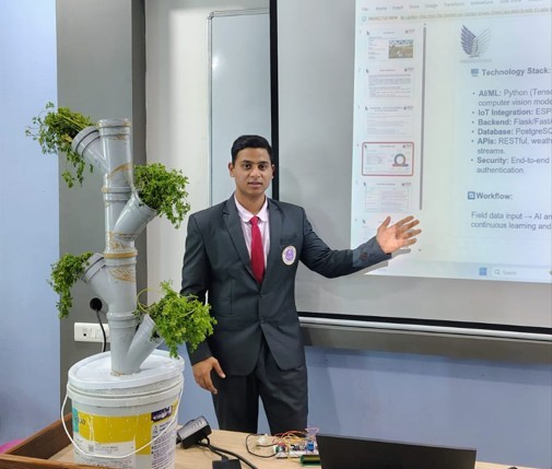 AI IoT Aeroponics System